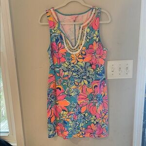 Floral Sleeveless Dress - Multicolor